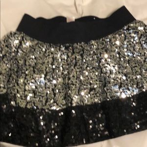 Shimmery skirt